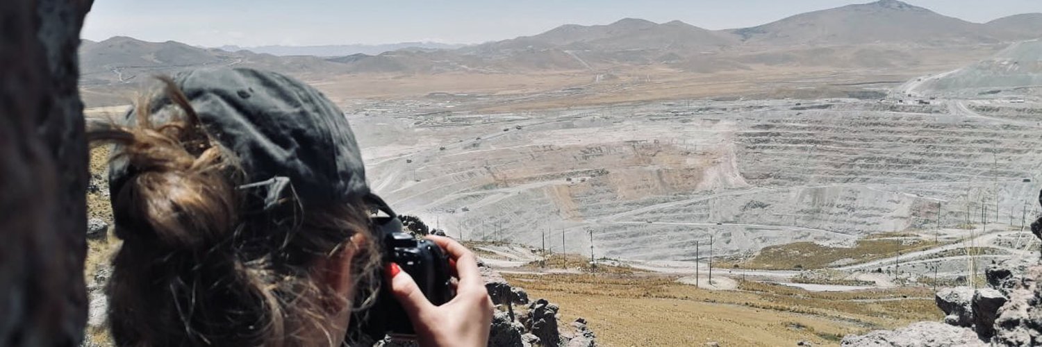 Recherche im Bergbaugebiet in Peru