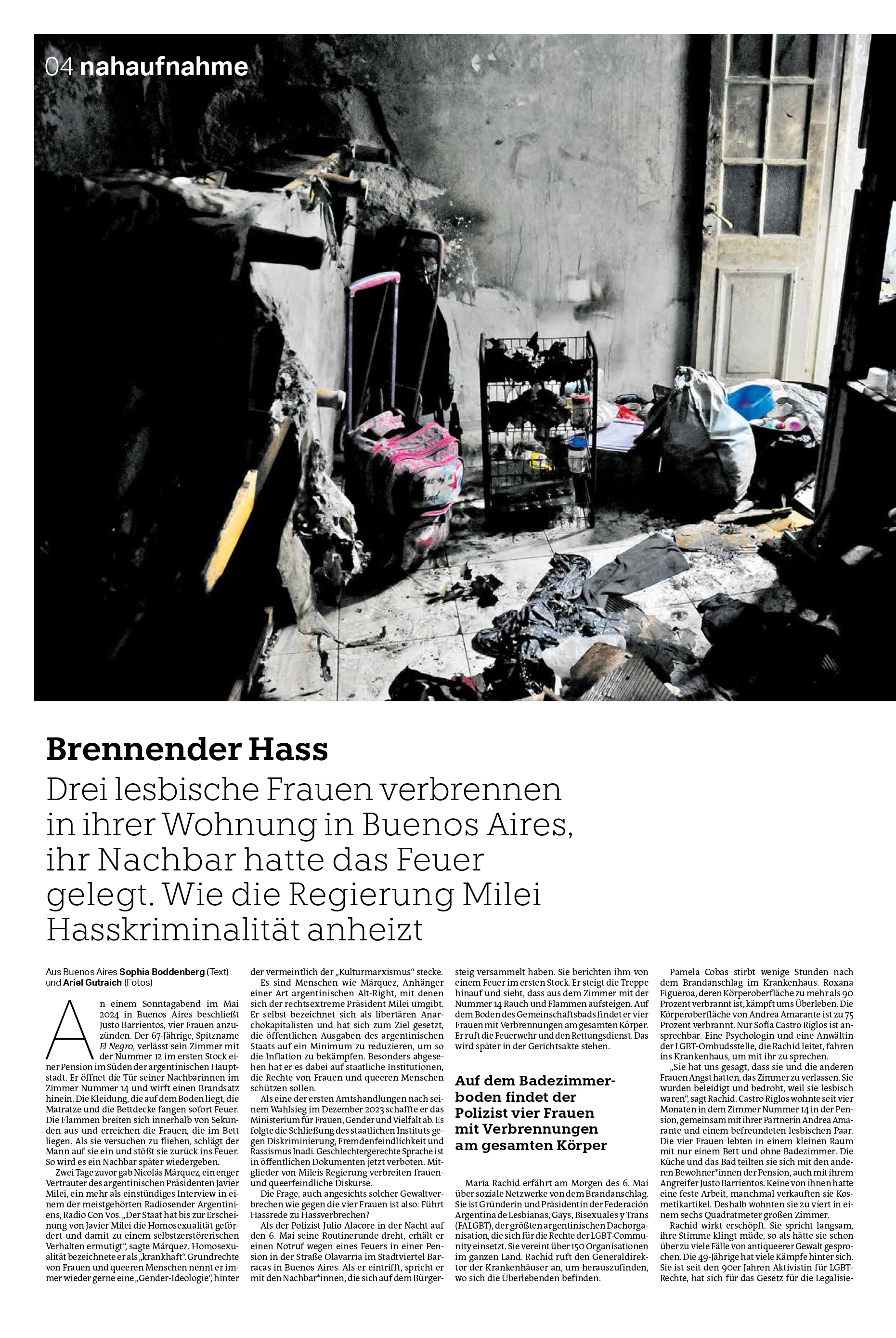 taz: Homophobie in Argentinien – Brennender Hass